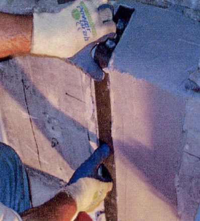 Setting Carbon Fiber Bracket Into Epoxy Setting Bed.
