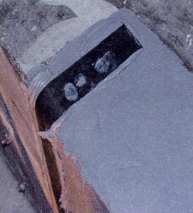 Carbon Fiber Bracket Embedded In Place