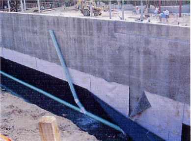 Virginia Living Museum Foundation Waterproofing & Drainage Piping Installation (in-progress)