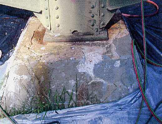 Existing Condition of Pedestals.